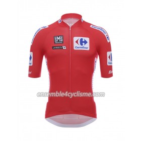 Maillot Cyclisme Rouge 2018 Tour d'Espagne